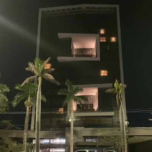 Fachada de flat em Jardim dos Estados